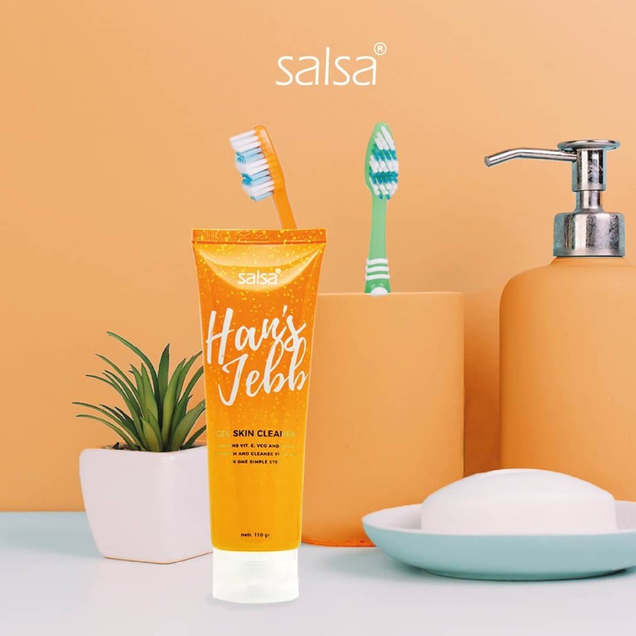 ✨LACIKOSME✨ SALSA HANS JEBB GEL SKIN CLEANSER PERONTOK DAKI - LULUR TANPA BILAS