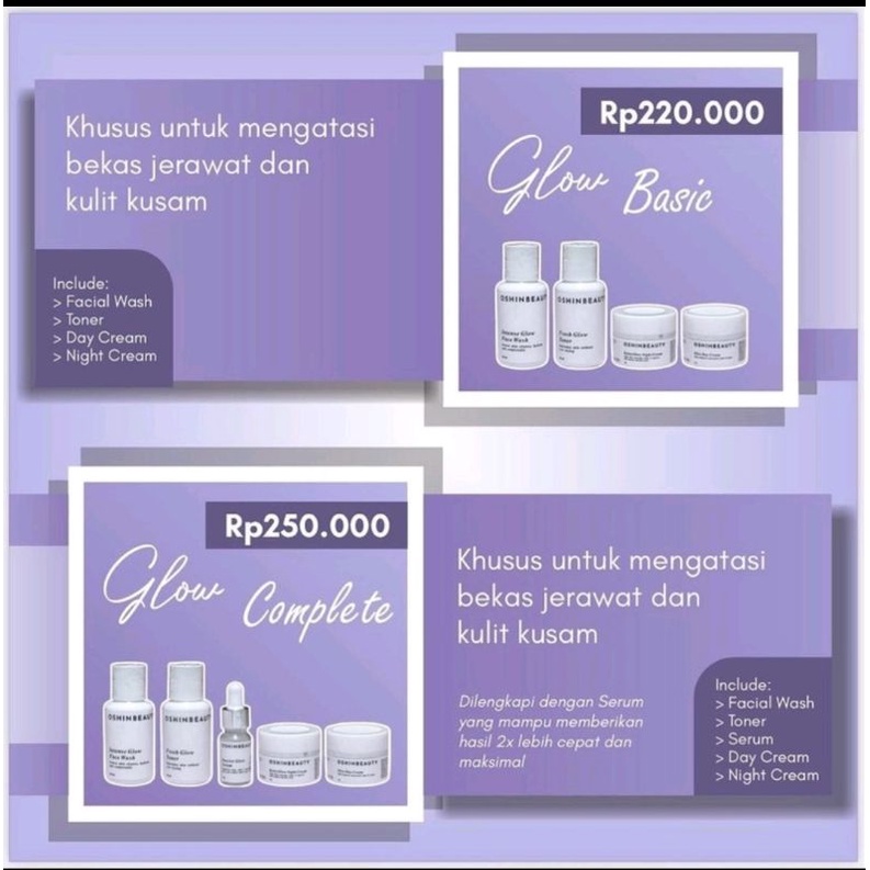 oshin beauty glow series