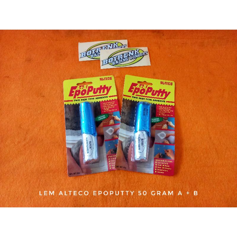 LEM ALTECO EPOPUTTY EPO PUTTY 50 / 100  GRAM - BOYRENK RACING CONCEPT