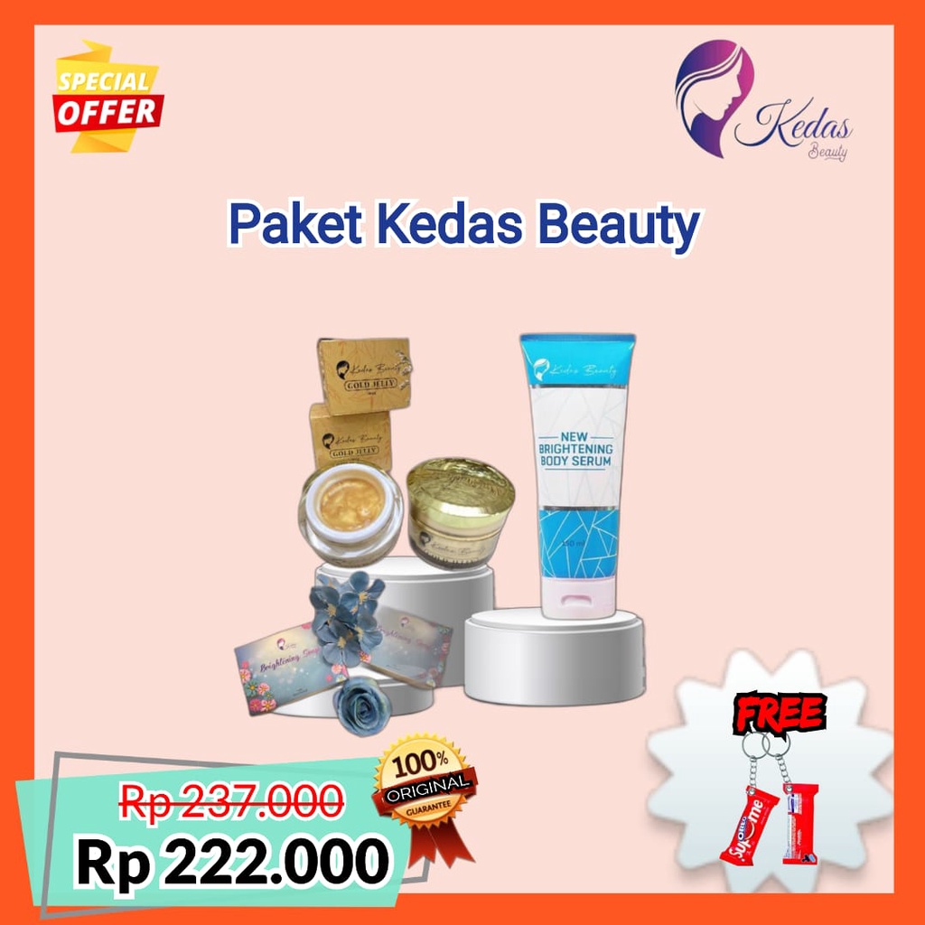 Gold Jelly Kedas Beauty/Gold Jelly Kedas Beauty Original BPOM/Kedas Beauty Gold Jelly/Kedas Beauty O