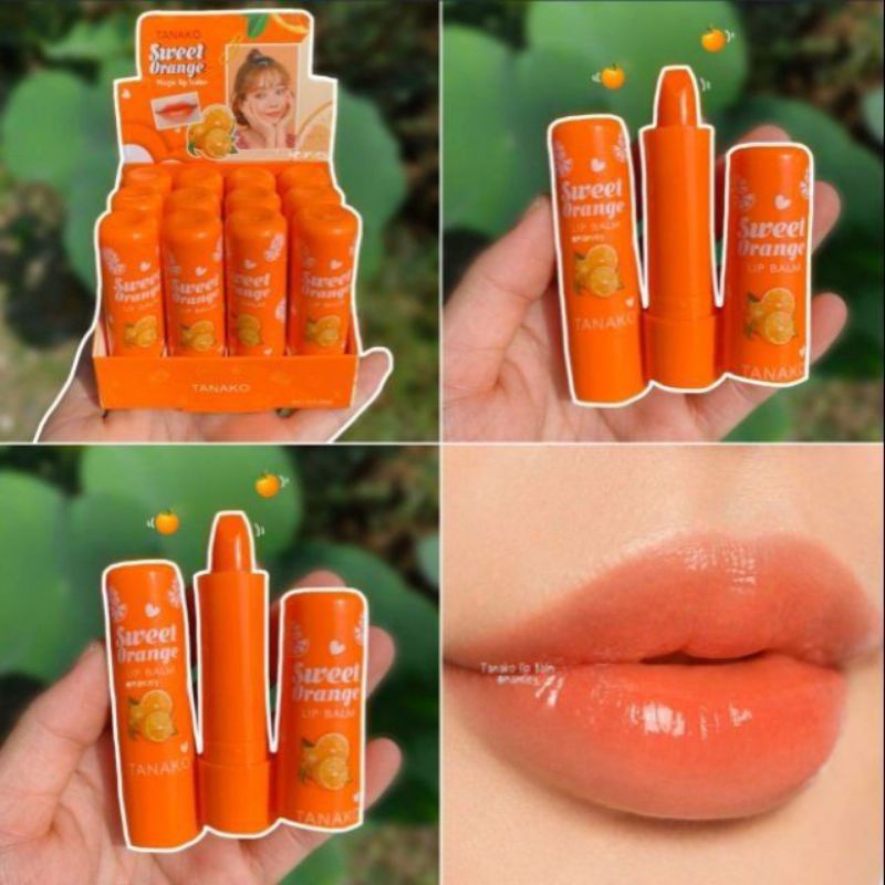 TANAKO Sweet Orange Lip Balm - Melembabkan Bibir