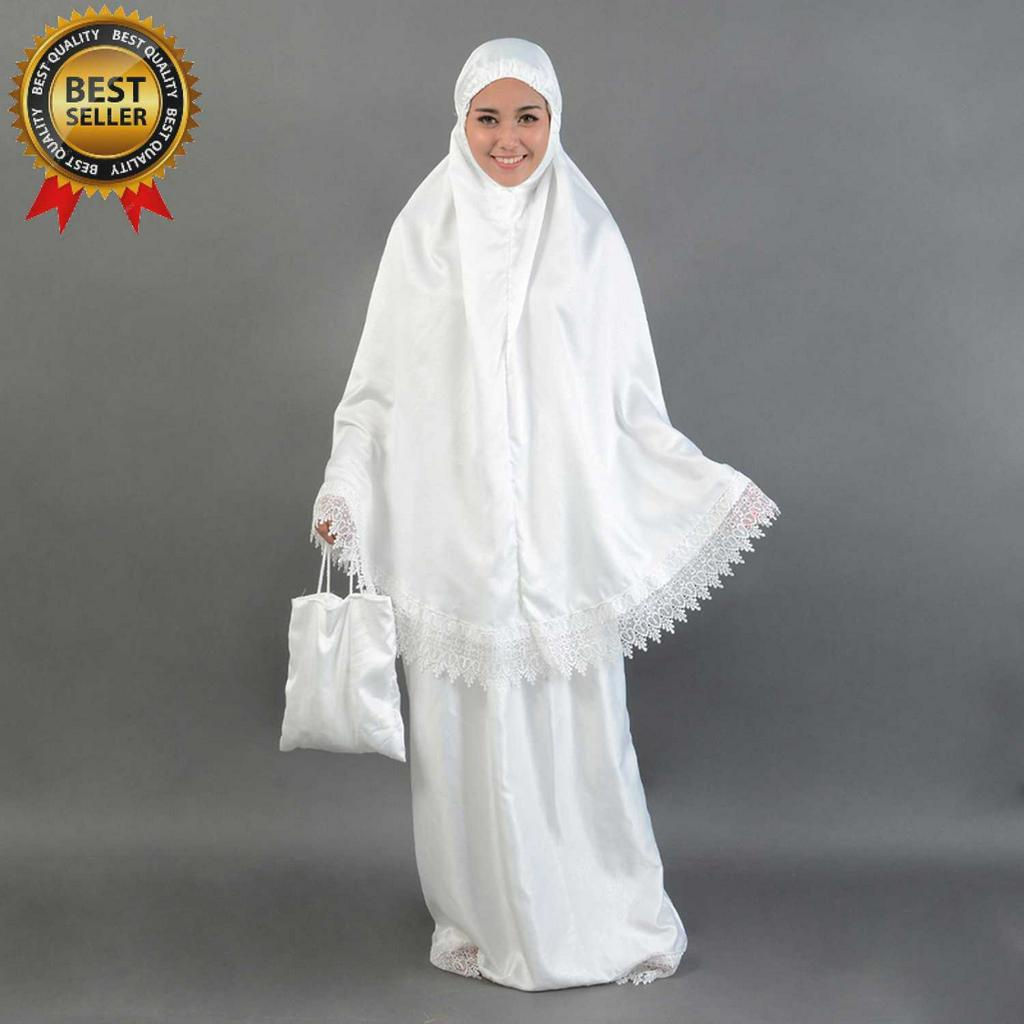 Mukenah Telekung Peralatan Sholat Wanita dewasa -  Mukenah Dol