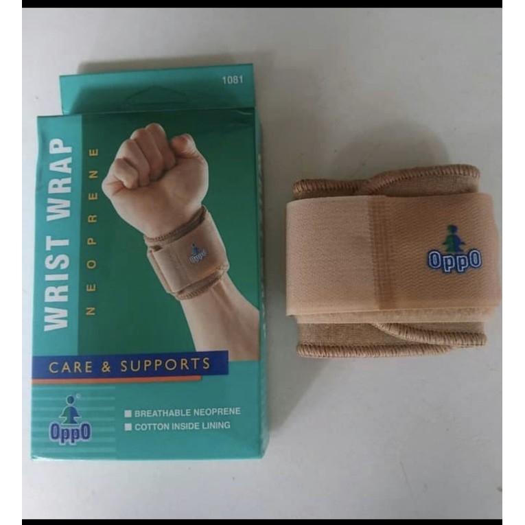 Dekker Wrist Wrap Support 1081 Oppo Deker Pergelangan Tangan All Size Original Meringankan Sakit