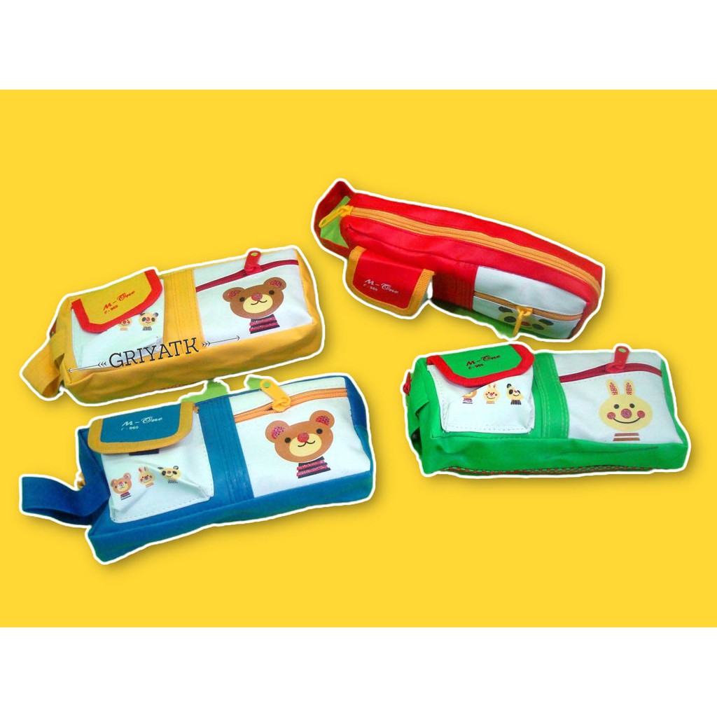 

Tempat Pensil Kotak Pensil Pencil Case Tepak Pensil Alat tulis Sekolah Kuliah Kain m-one 969