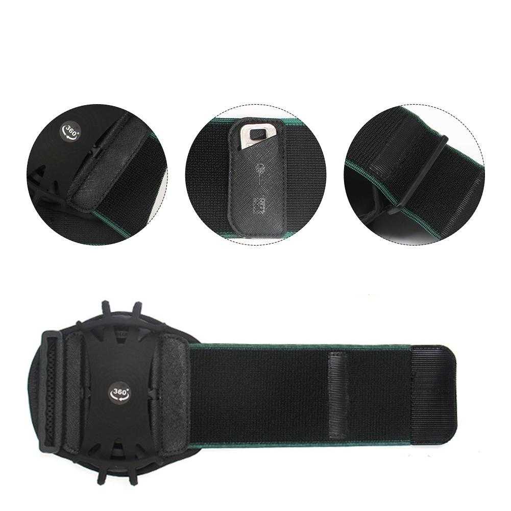 TG-IAA MUMIAN Rotatable Armband Wristband Smartphone Holder Sport HA01221
