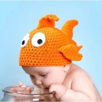 Newborn Photography Properties - Goldfish Costume