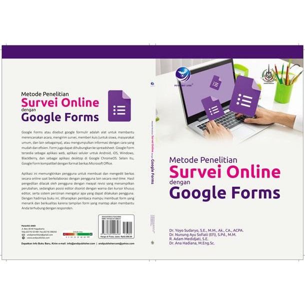 Buku Metode Penelitian Survei Online Dengan Google Forms Shopee Indonesia