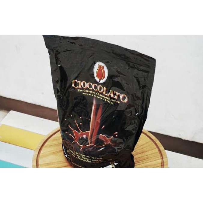 

Toko-Bahan-Kue- Tulip Cioccolato 1Kg (Bubuk Minuman Cokelat) (Gourmet Chocolate Drink) -Terlengkap-