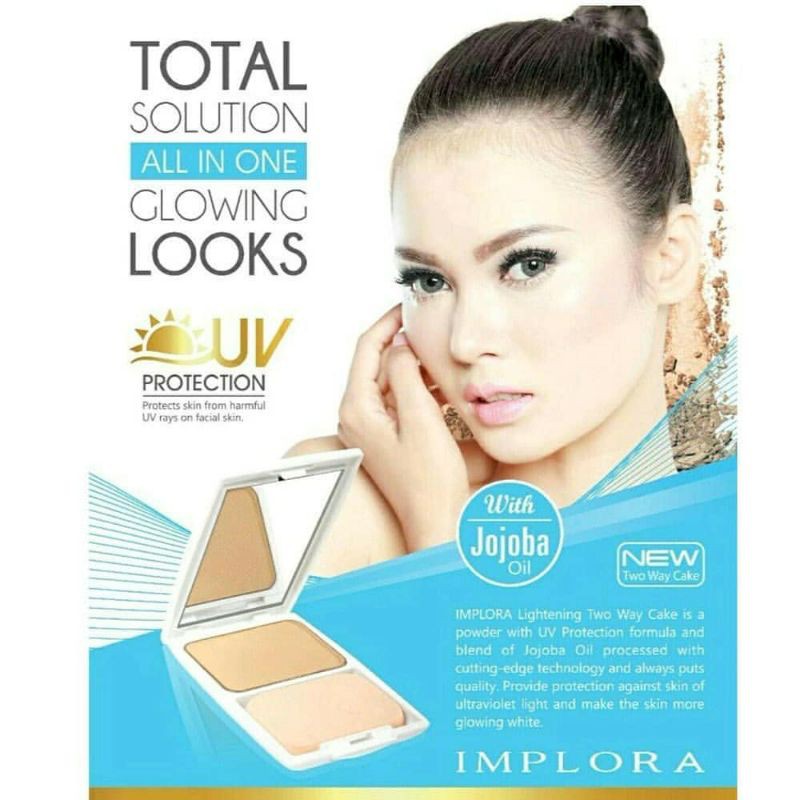 IMPLORA Lightening Two Way Cake - Bedak Padat-2