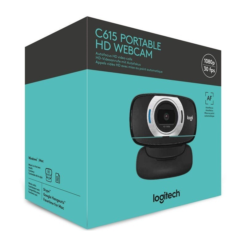 Webcam Logitech C615 1080HD with Autofocus