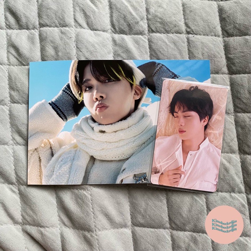 Photocard Pc Seokjin Jin Tear U 4x6 Photo Jhope Hoseok Winpack Winter Package 2021