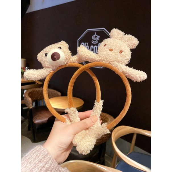 Bando Boneka Korean Style / Bandana Korea Lucu Headband