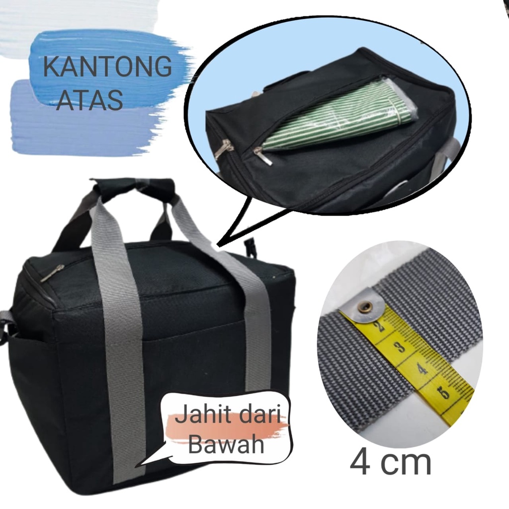 A6K  6 KANTONG  TAS DRIVER  ONLINE  TAS KURIR ONLINE  / COOLER BAG TAS FOIL OJOL MAKANAN TAS FOOD MAKANAN