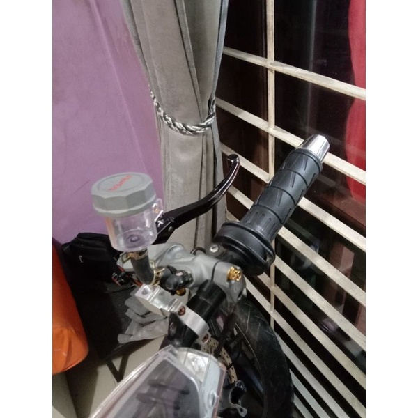 COD JALU STANG CHROME MODEL SHOGUN UNIVERSAL HARGA SEPASANG