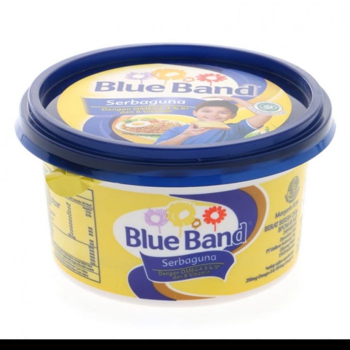 

butter-mentega- blueband serbaguna 250 gram, blue band 250 gr mangkok -mentega-butter.