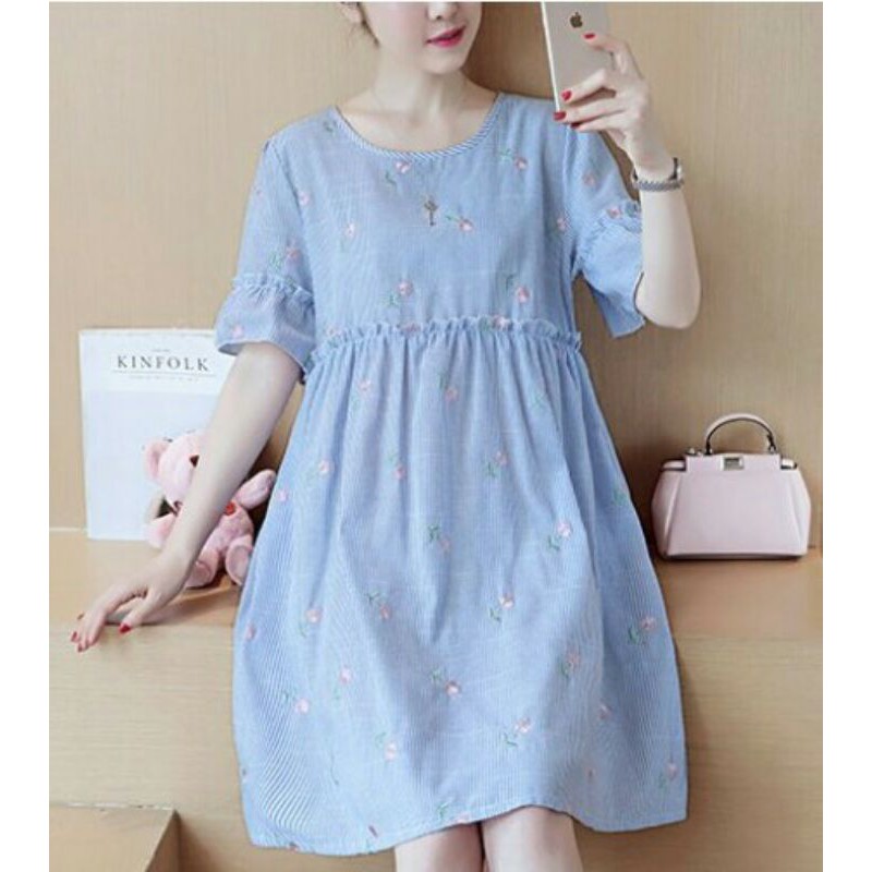 [ Bisa COD ] POLA DASTER BABYDOLL 030 - Pola Homedress - Pola Baju untuk Produksi