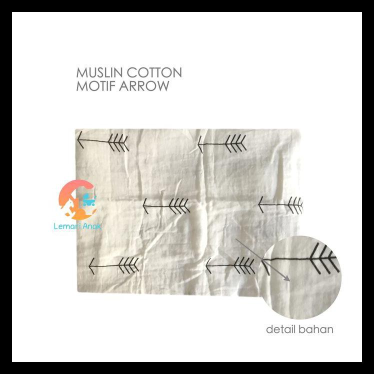 LUCU Muslin Cotton Organic - Muslin Blanket - Bedong Muslin