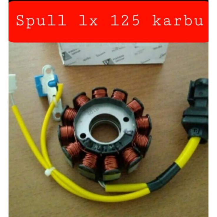 Spull / Stator Vespa Lx 125 karbu dan 150 2V Karbu - Piaggio Fly