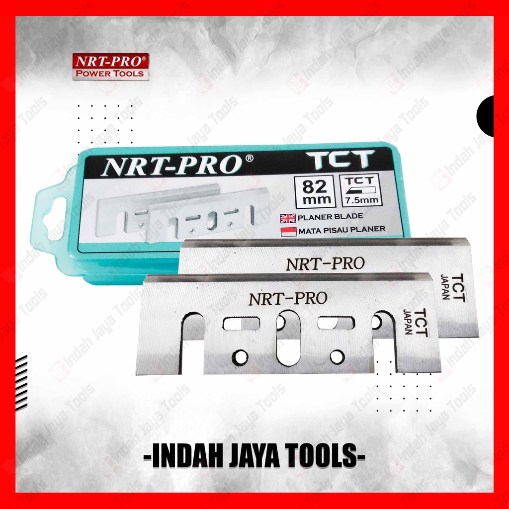 NRT-PRO TCT Planer Blade TCT 82 mm - Mata Pisau Sugu Serut Ketam