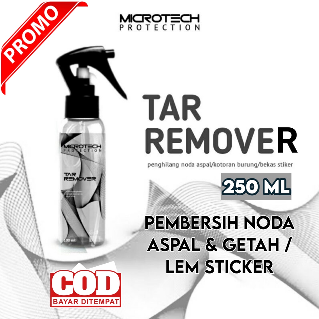 Tar Remover/Pembersih/Penghilang Aspal/Lem Stiker/Getah Pohon/Bodi Mobil/Body Mobil/Motor/Pembersih Kotoran/By Microtech