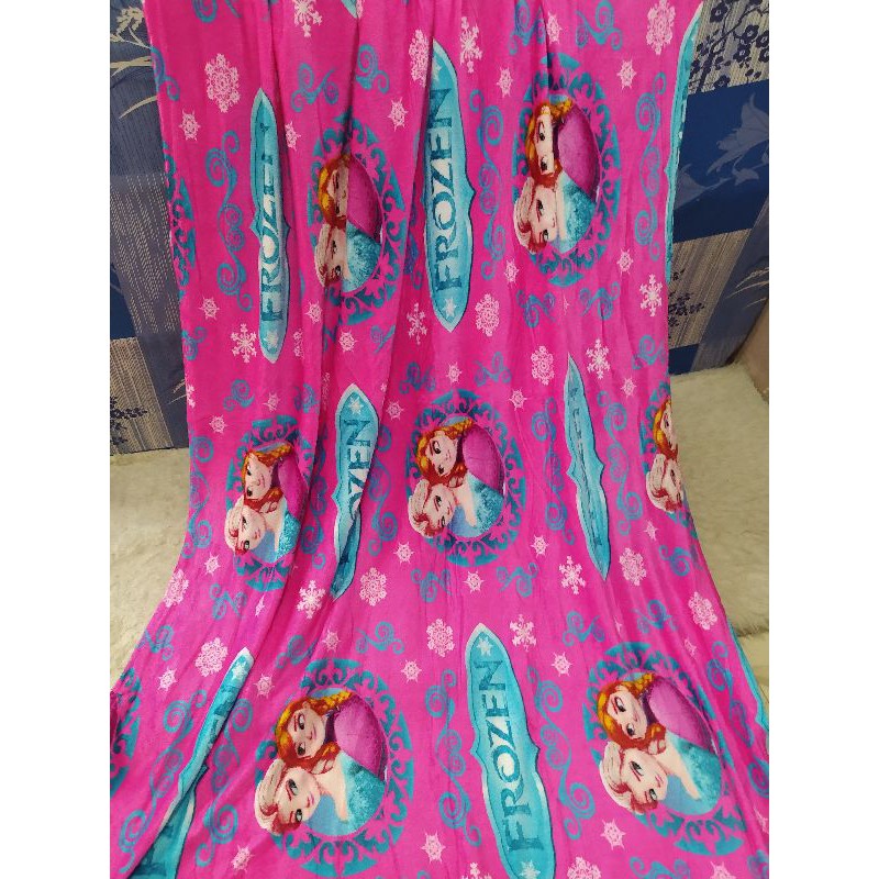 Selimut Motif Frozen / Selimut Bulu karakter frozen random