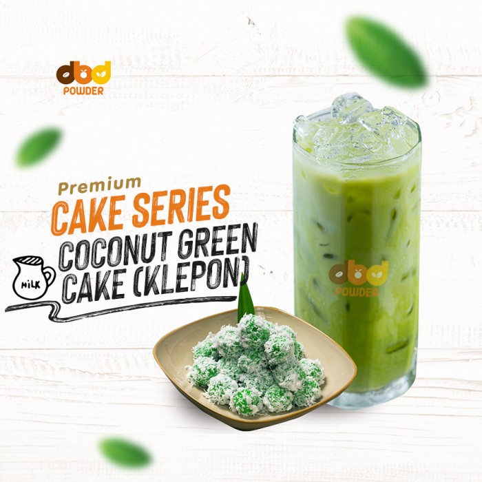 

DISKON - (BISA COD) Bubuk Minuman Premium Klepon - Powder Premium Coconut Green Cake