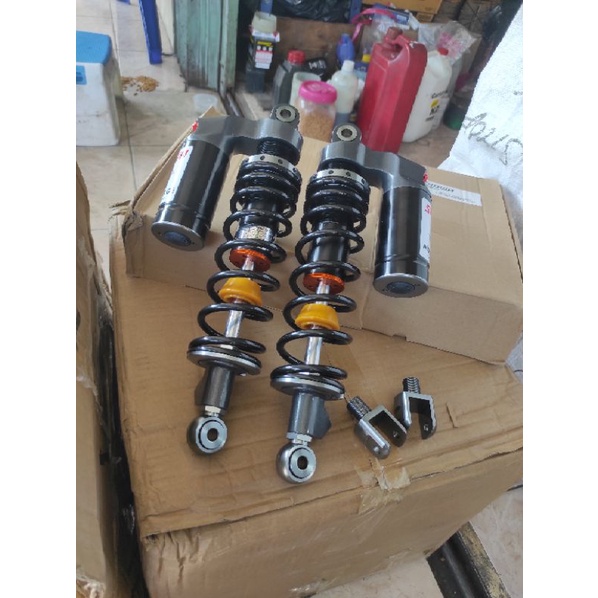 Shock belakang showa copy wp Bebek ukuran 340mm Rxking Supra Kharisma Nmax PCX