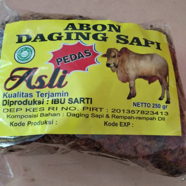 

Abon sapi pedas