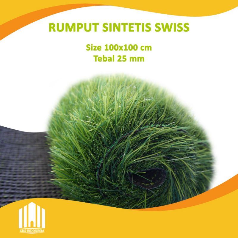 Rumput sintetis swiss uk. 100 x 100 cm Best Quality