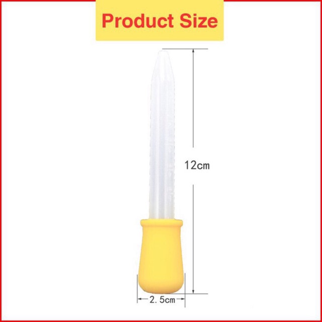 5 ML BABY SILICONE FEEDING MEDICINE / PIPET PEMBERI OBAT BAYI ANAK