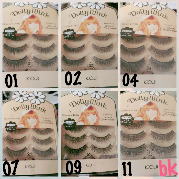 DOLLY WINK 5 ISI 5 PASANG NATURAL BULU MATA KOJI