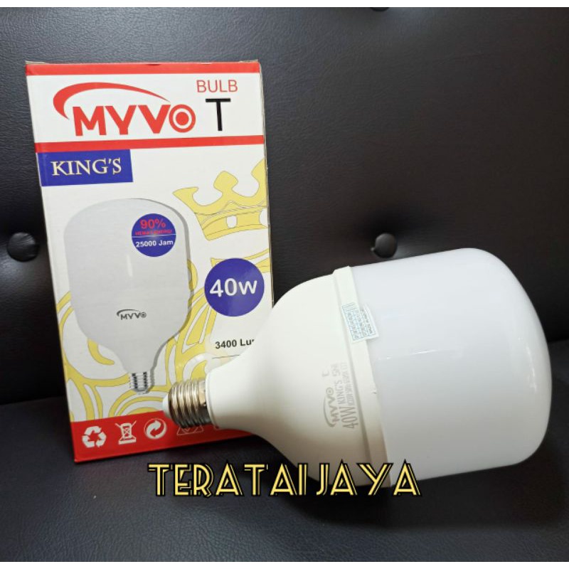 Lampu Led MYVO KING 40 WATT / LAMPU BERKUALITAS sudah Pasti Terang