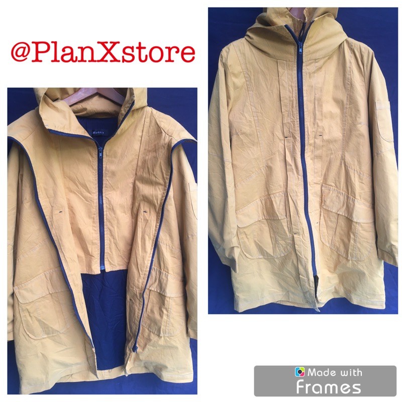 MODAIN PARKA HOODIE JACKET ORIGINAL SECOND TERLARIS