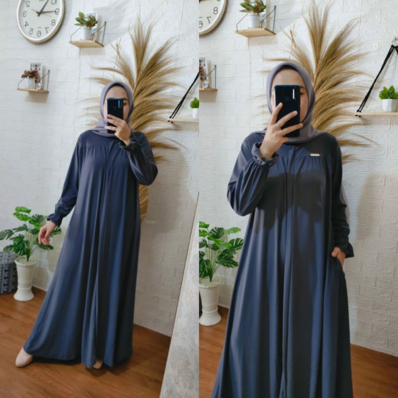 GAMIS JERSEY PREMIUM model AMORI DRESS ABAYA | RFILLY-Abu