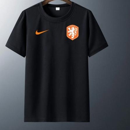 ▲ Baju Kaos Jersey Belanda Euro 2021 Atasan Kaos Olahraga Pria Wanita Cowok Cewek Outdoor Gamer ⅎ