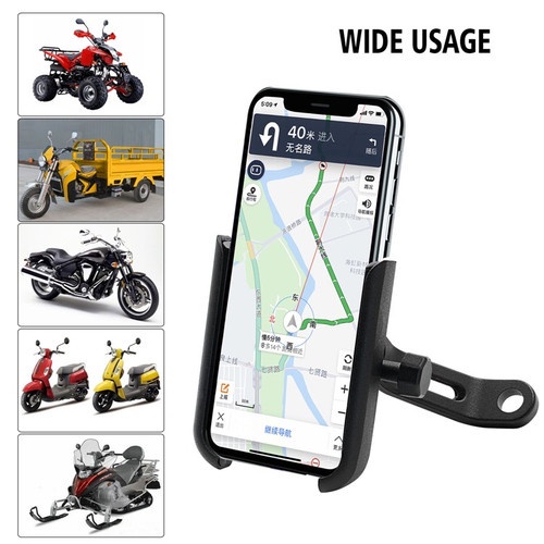 Phone Holder HP SPION Kaca Motor Universal Bracket Gojek Grab 756