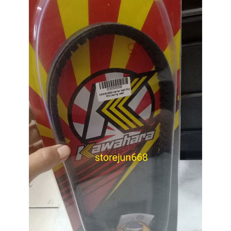 V-Belt Kawahara racing Mio M3 Mio 125 Fino 125. kevlar van belt Kawahara Mio M3 racing
