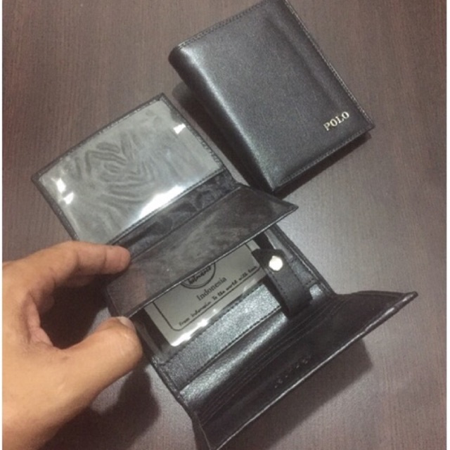 dompet pria model lipat buku atau berdiri ukuran standar jumbo banyak slot kartu bahan kulit sintetis sp4 free box #dompet #dompetpria #dompetcowok #dompetlokal