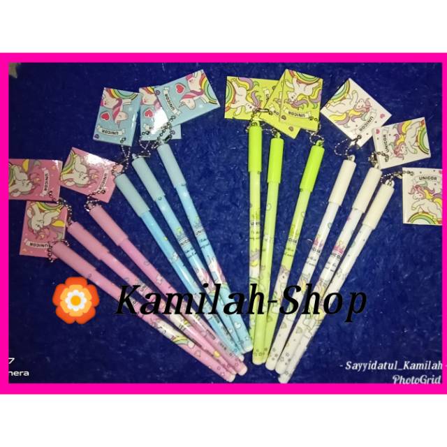 

[COD]-KAMILAH-PULPEN UNICORN / PEN UNICORN GANTUNGAN/PEN GANTUNGAN MEMO KECIL / PULPEN BUKU UNICORN