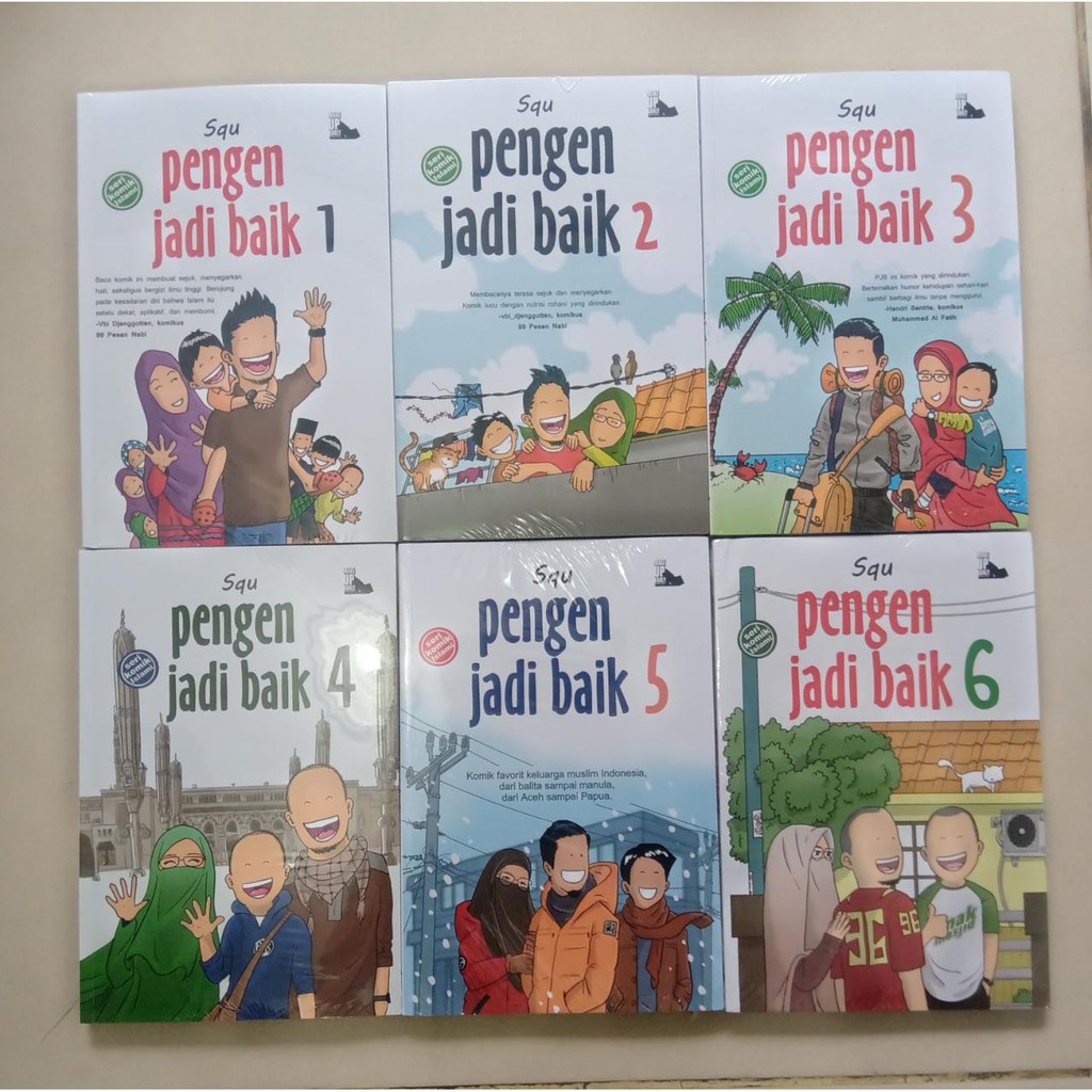 

KOMIK PENGEN JADI BAIK JILID 1 2 3 4 5 6