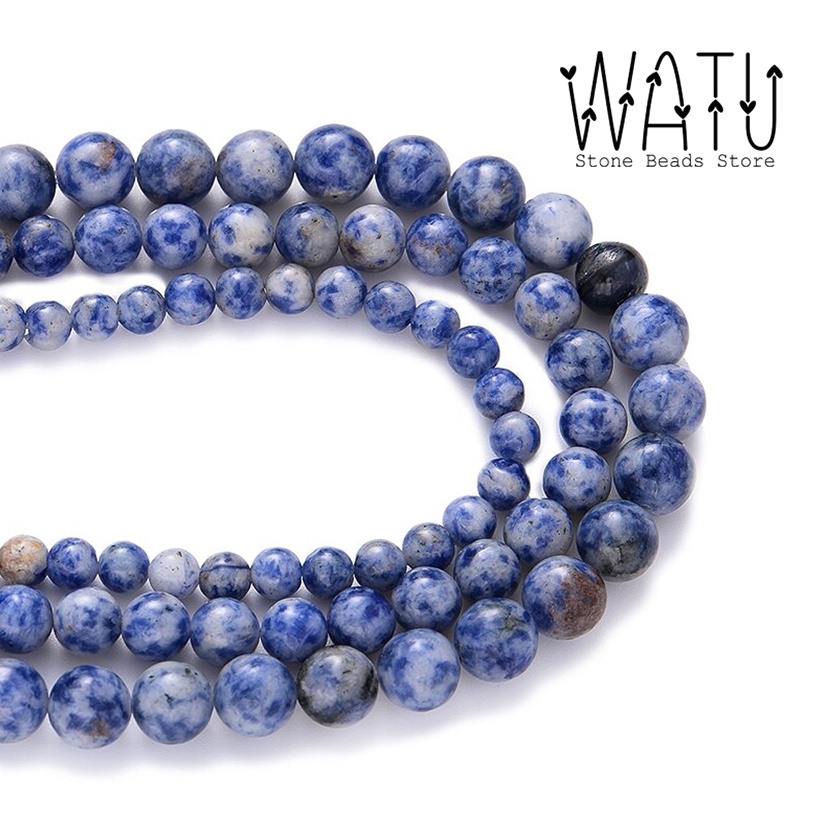 Manik Batu Alam Sodalite Round Beads