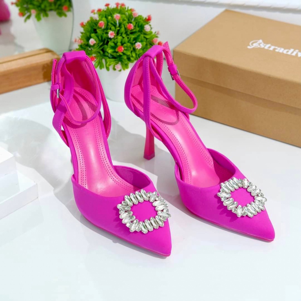 [7.7 Boombastis Sale⚡] - SEPATU WANITA PESTA HAK TINGGI STS SLINGBACK HIGH HEELS STS018 PREMIUM IMPORT