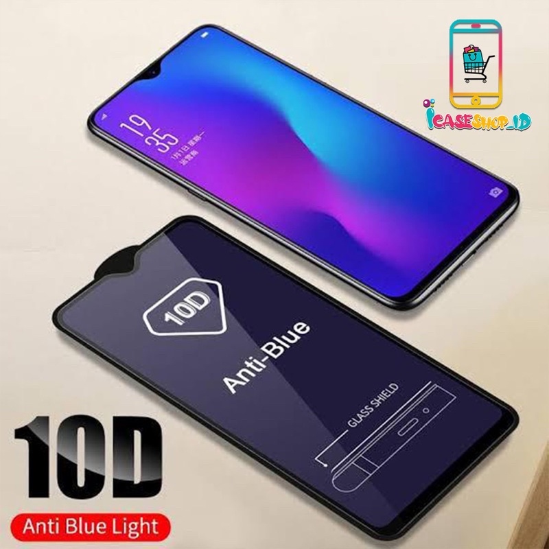 Tempered Glass Anti Blue Light Radiasi VIVO V27 V27E V25 V25E V23 V23E V21E V21 V20 V20SE SE S1 S1 PRO 4G 5G Full Cover 10D