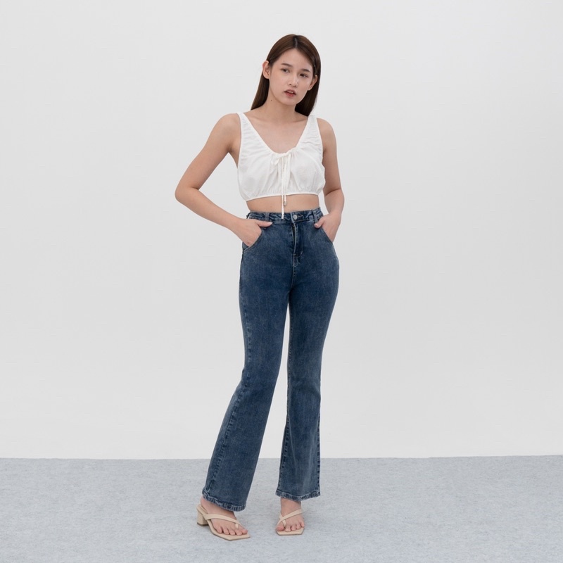 VIERLIN - Jeans 2507 - HIGHWAIST FLARE JEANS