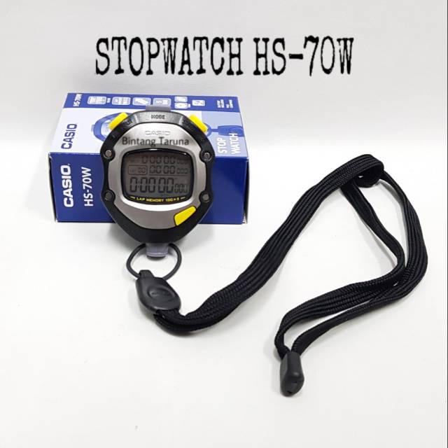 Stopwach Casio HS 70W Stopwatch Casio HS-70W Stop Watch Casio HS-70W