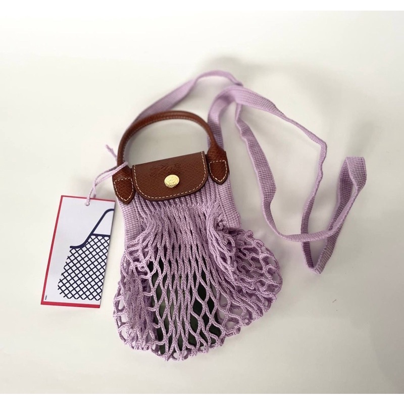 LC Le pliage filet crossbody bag XS purple
