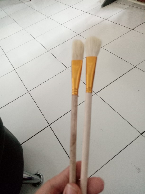 Kuas Kecil Pengoles Kuning Telur / Kuas Untuk Kue Nastar