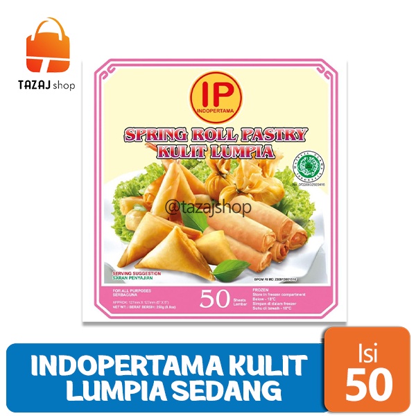

Indopertama Kulit Lumpia Sedang 50 Sheet