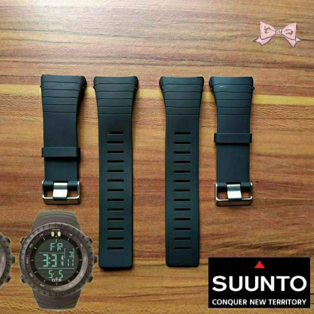 Tali Jam Tangan Suunto Core Rubber Strap Tali Jam SUUNTO CORE WARNA HITAM