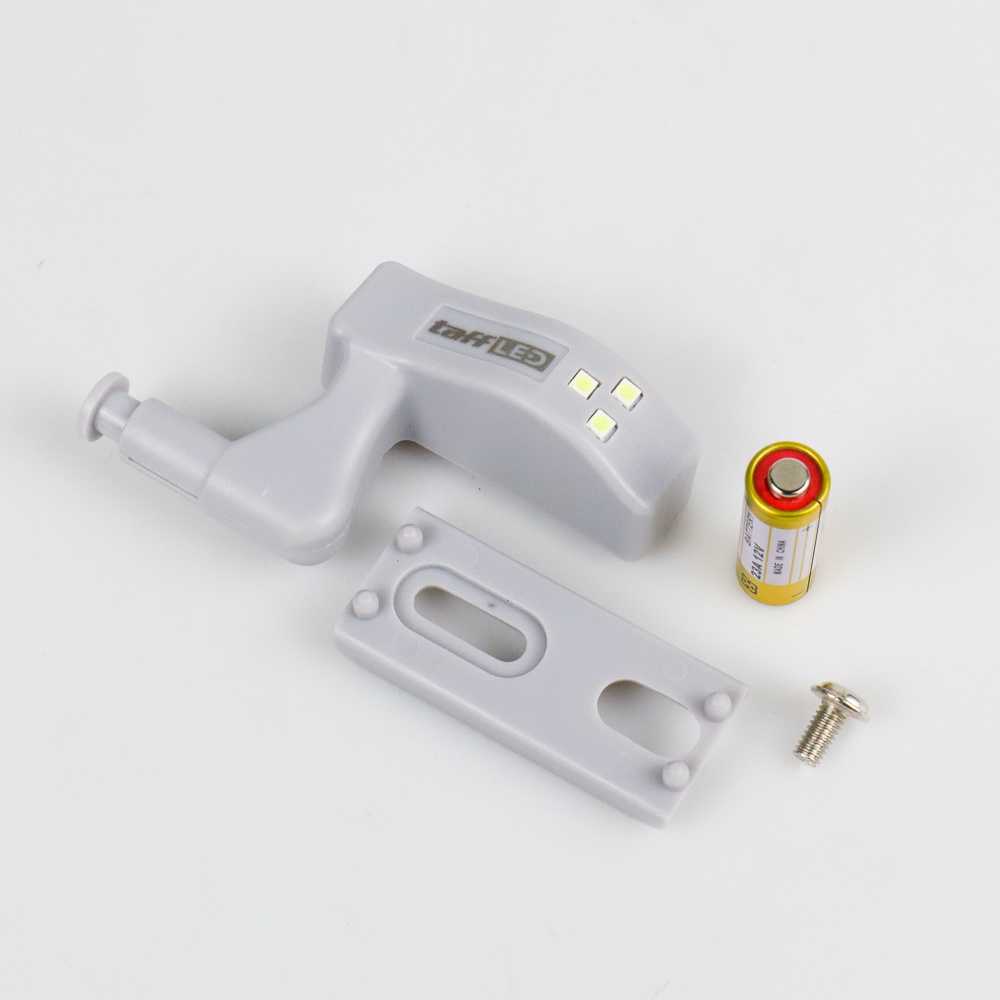 TaffLED Lampu Lemari LED Hinge Kabinet Cool White - White